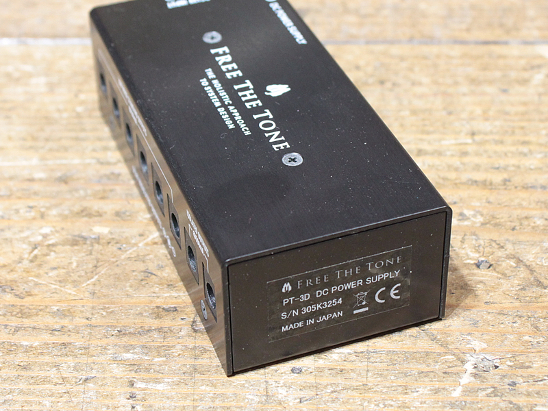 中古 FREE THE TONE PT-3D パワーサプライ DC POWER SUPPLY PT-3Dのページ｜FREE THE TONE -フリーザトーン