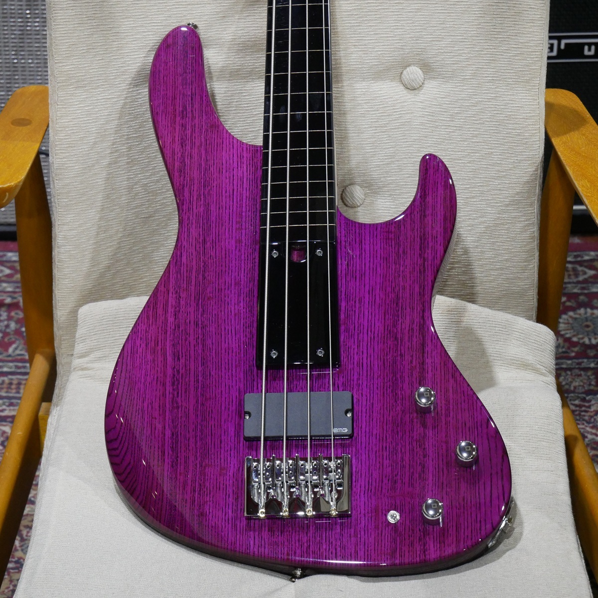 Crews Maniac Sound Jackson 4 Purple 【フレットレスベース】【キズ