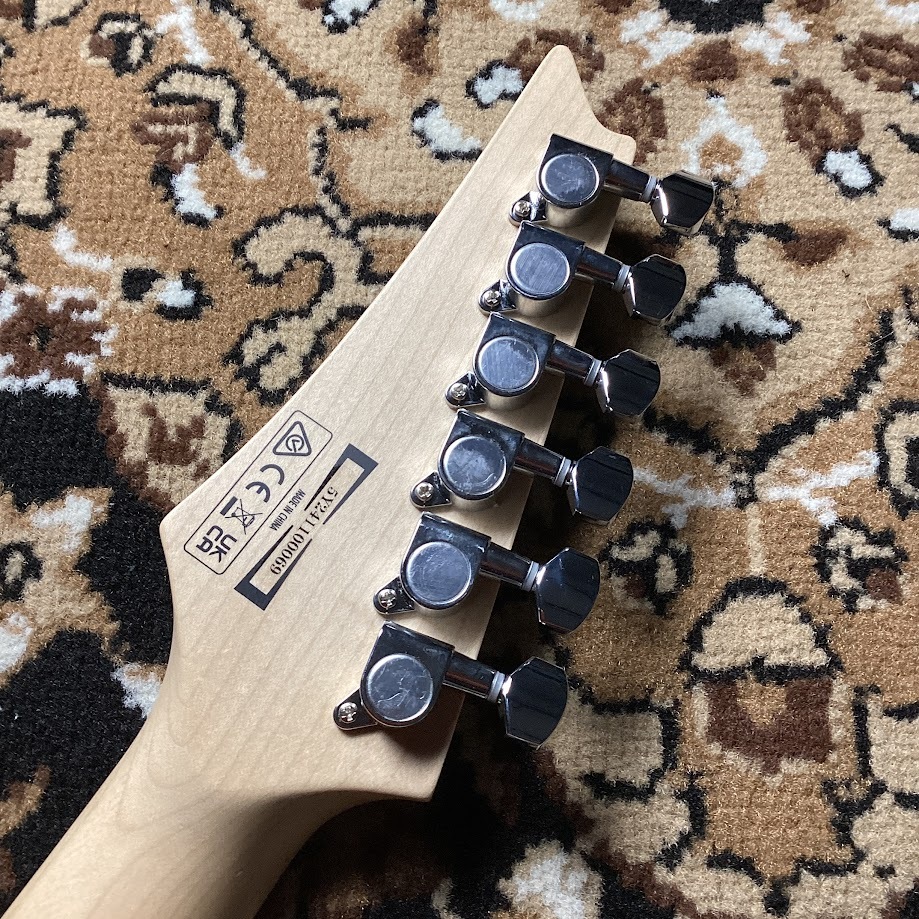 Gio Ibanez GRX70QA TKS (Transparent Black Sunburst) エレキギター