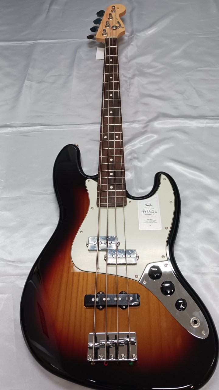 ベース Fender Japan JazzBass Fender Made in Japan 2024 Collection Hybrid II Jazz Bass PJ