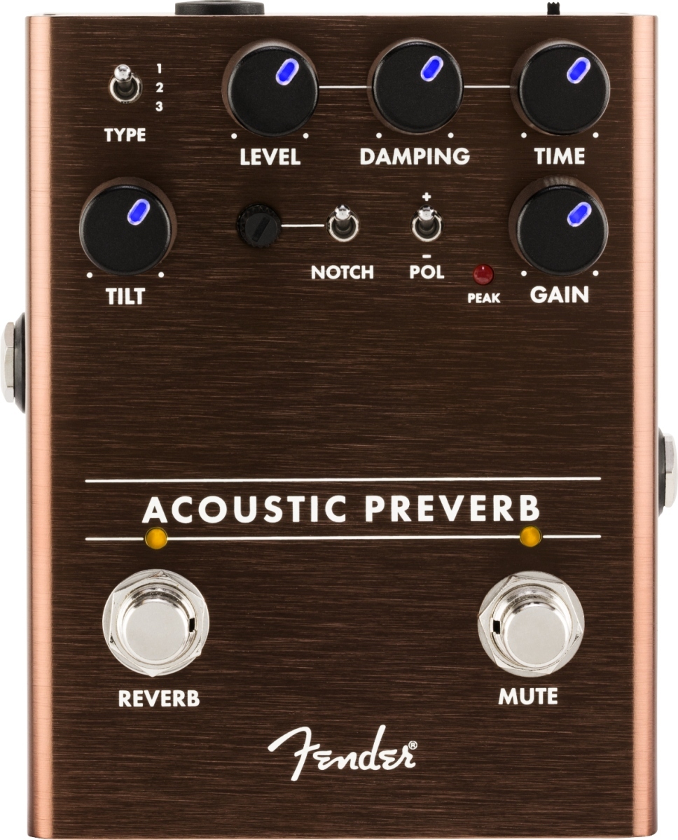 アコースティックプリバーブ Fender Acoustic Preamp/Reverb 【WEBSHOP】（新品）【楽器検索