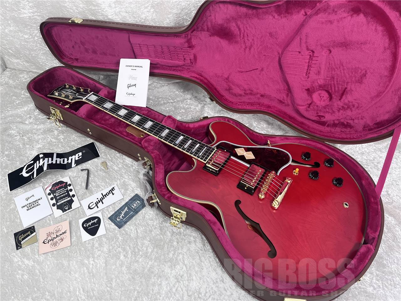 Epiphone Inspired by Gibson Custom 1959 ES-355 (Cherry Red