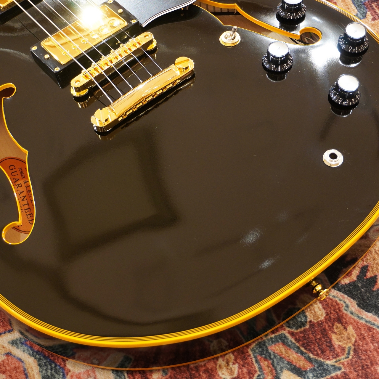 EDWARDS E-SA-CTM / Black 【セミアコ】（新品/送料無料）【楽器検索