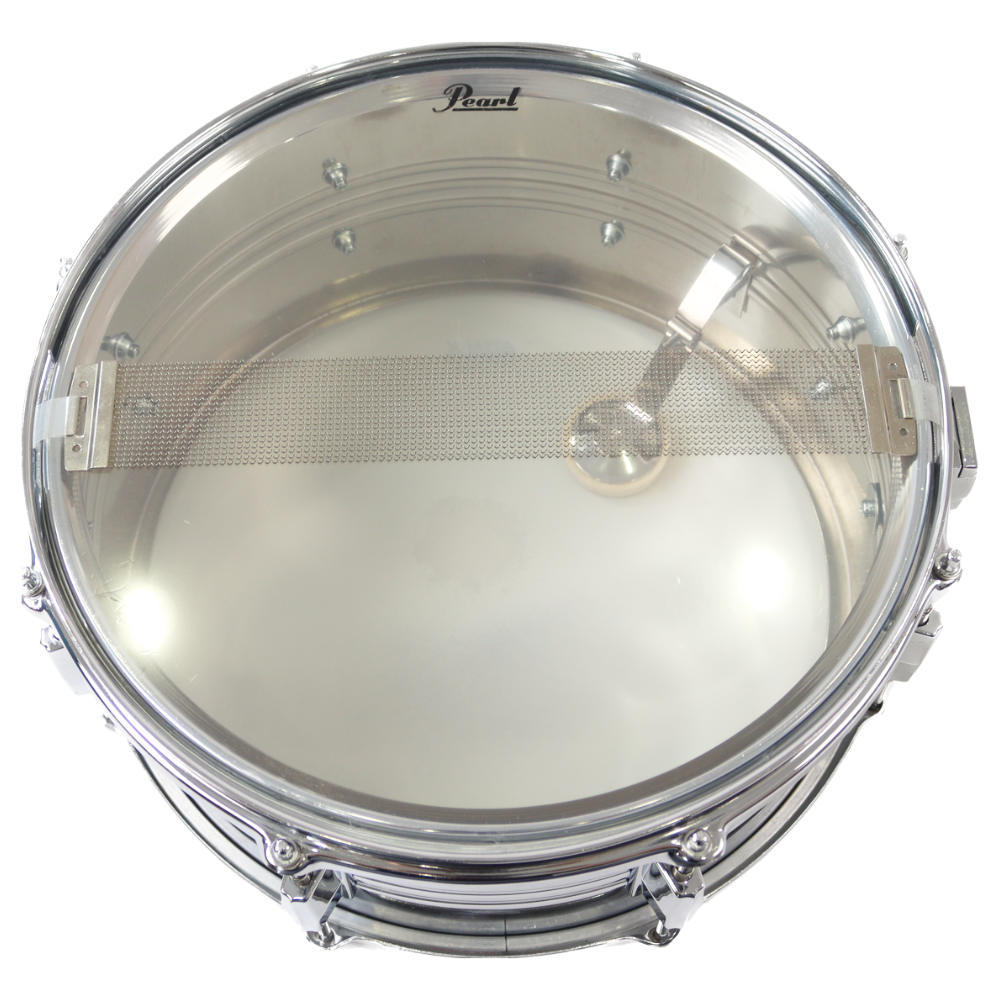 pearl - 【希少品】パールMIRROR CHROMEスネアドラム 送料込みの