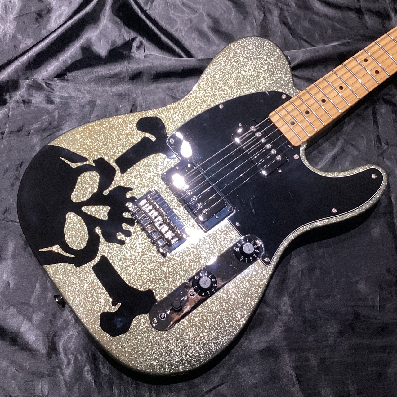 希少！HARUNA Telecaster Dark Silver Sparkle Squier by Fender HARUNA Telecaster Dark Silver Sparkle（中古