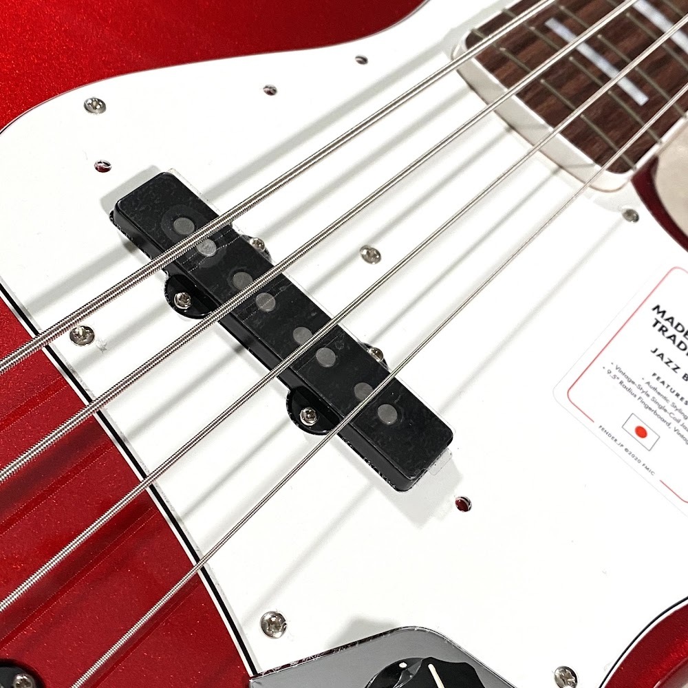 Vintage エレキベース Fender Made in Japan Traditional 70s Jazz Bass Candy Apple