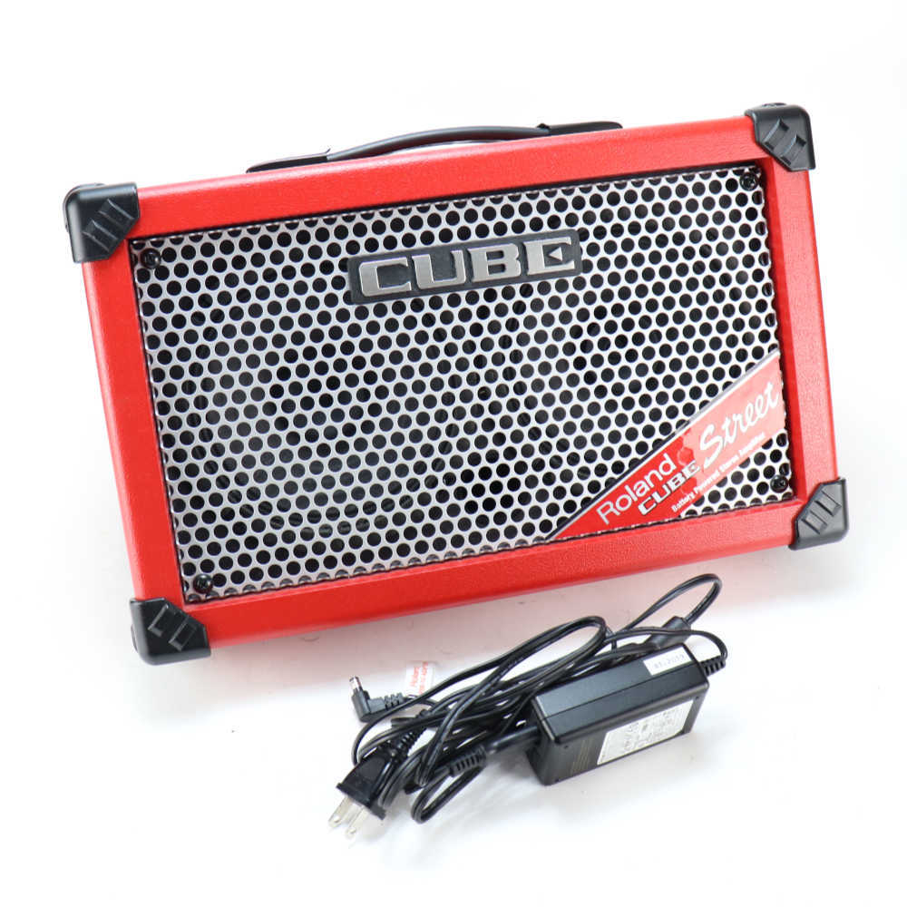 Roland CUBE Street アンプ本体 赤 Roland 【中古】 ギターアンプ ローランド ROLAND CUBE Street RED