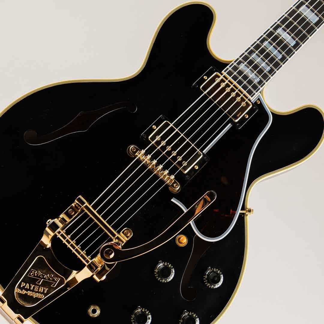Gibson CustomShop ES-355 Bigsby ハードケース付き 遂に長崎に入荷！！】Gibson ES-355 UBUKATA BIGSBY Ebony｜島村