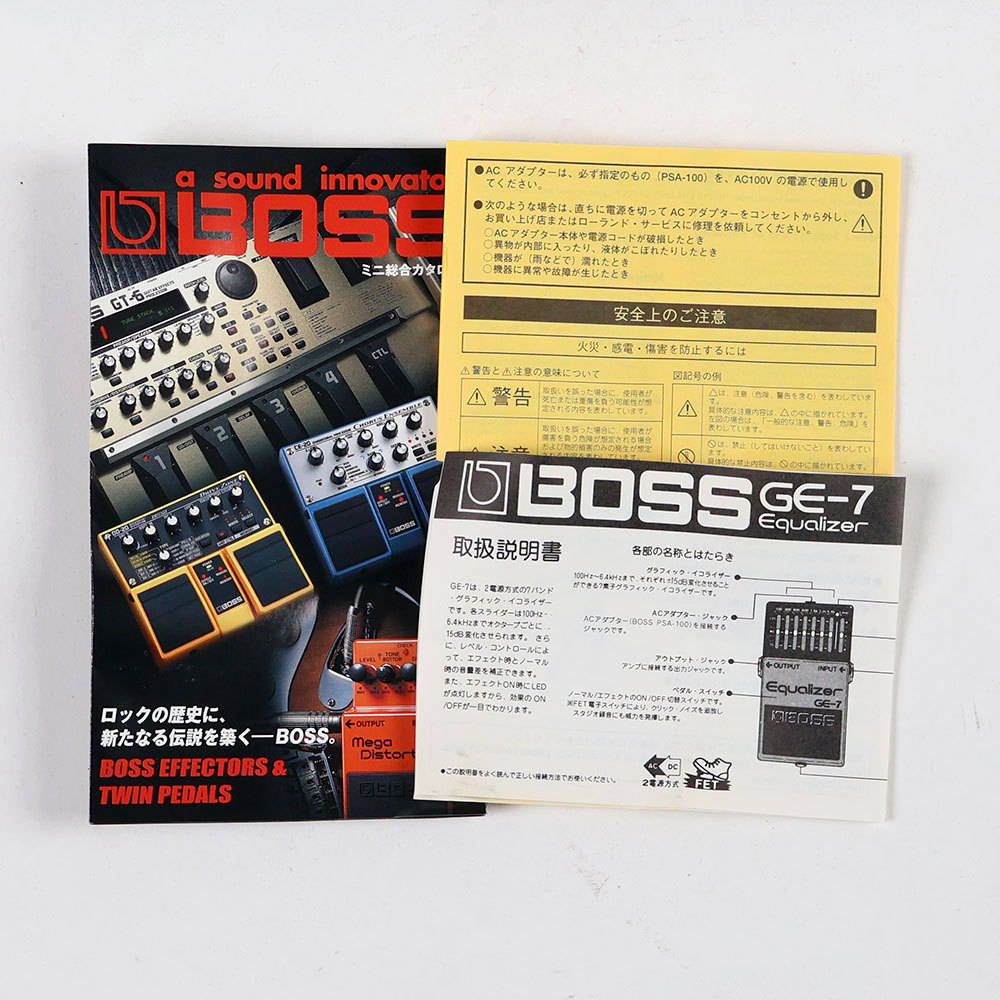 BOSS 【中古】イコライザー エフェクター BOSS GE-7 Equalizer ギター