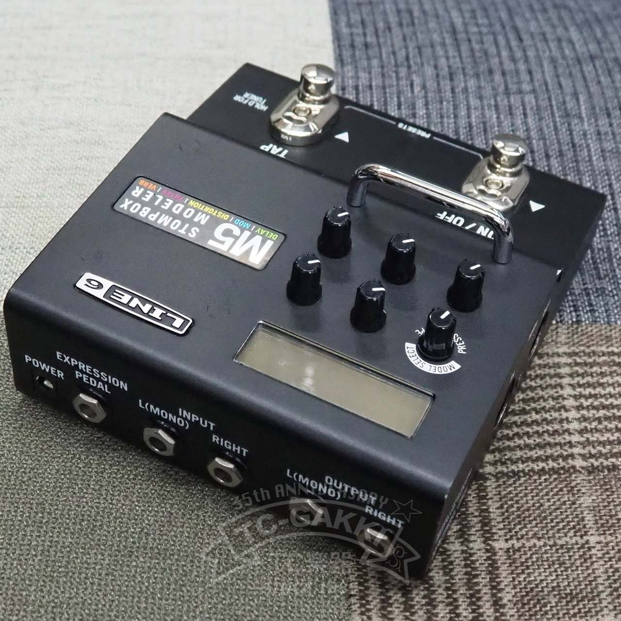 LINE6 M5 STOMPBOX MODELER 中古美品! Line 6 M5 Stompbox Modeler Pedal | Sweetwater