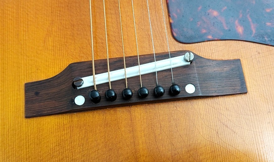 レア！Pearl パールPF-618 ジャパンヴィンテージアコギ ADJサドル レア！Pearl パールPF-618 ジャパンヴィンテージアコギ ADJ