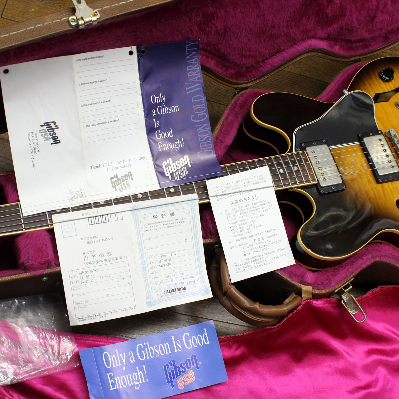 Gibson ES-335 Dot Vintage Sunburst セミアコ サンバーストGibson創業
