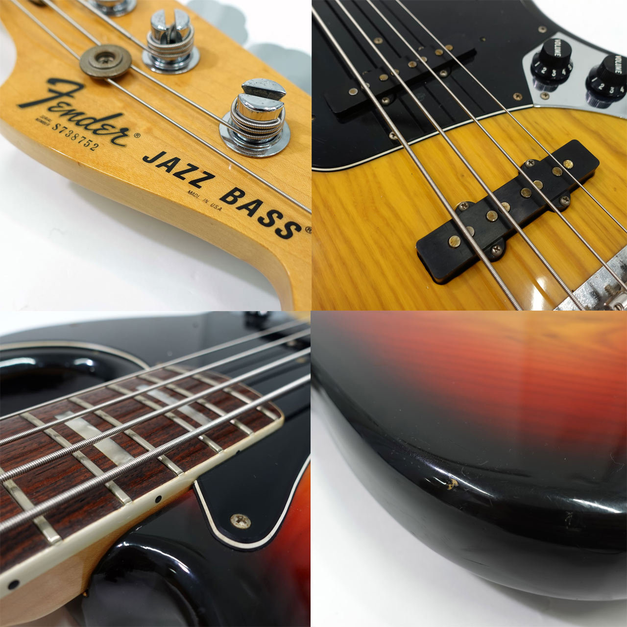 VINTAGE jazz bass 3csエレキベース Fender MADE IN JAPAN TRADITIONAL 60S JAZZ BASS (3CS)（新品