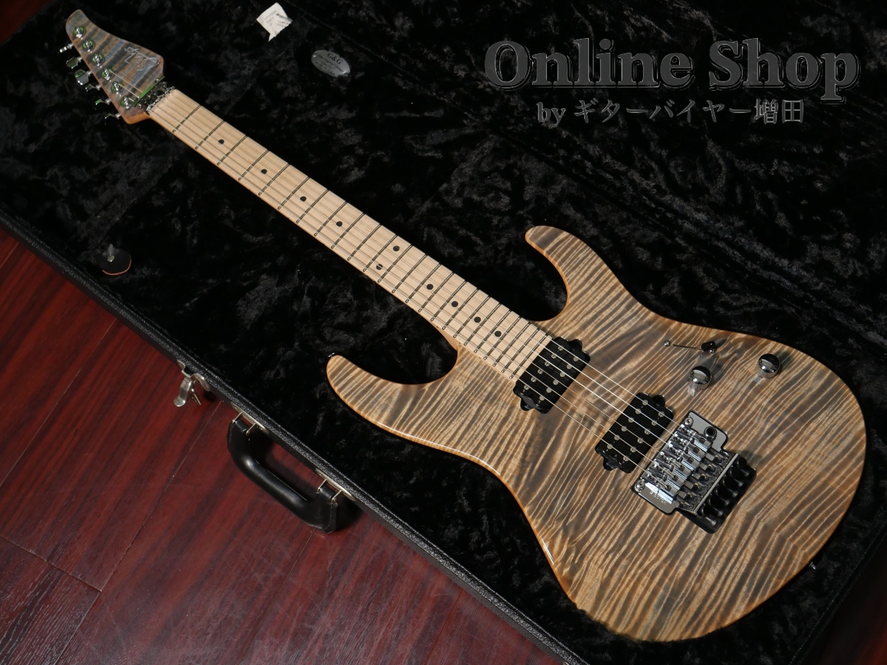 Suhr 2016 Modern Pro HH FRT Trans Blue Denim/Slate（中古）【楽器