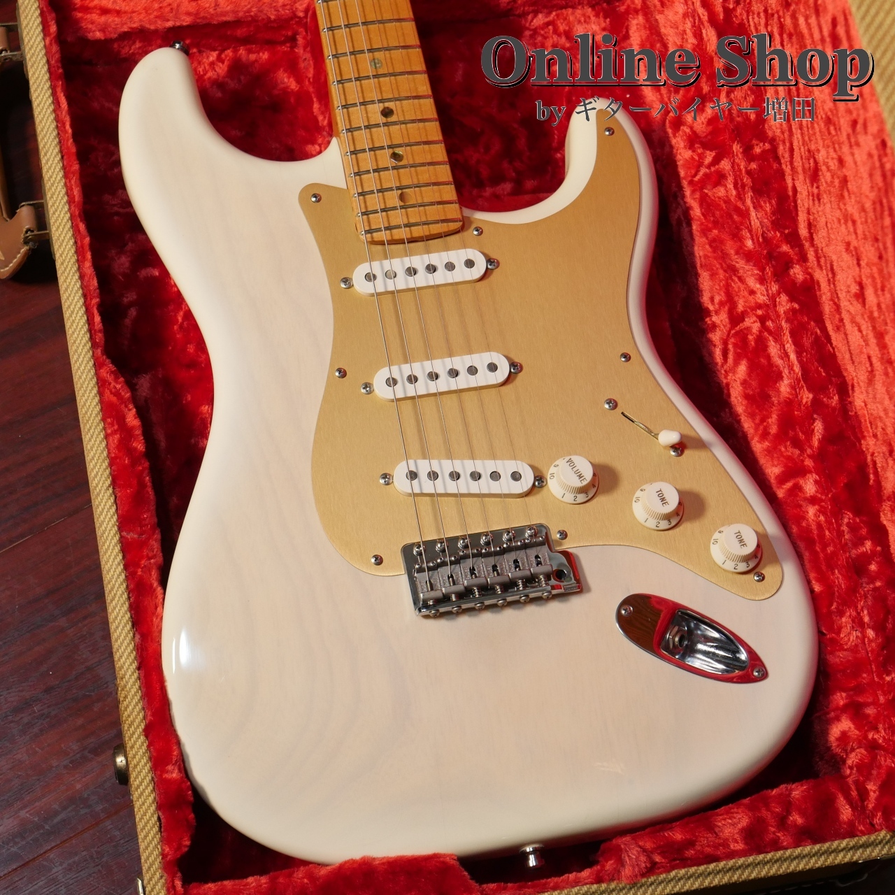 Fender Custom Shop 2002 Michiya Haruhata Stratocaster White Blonde