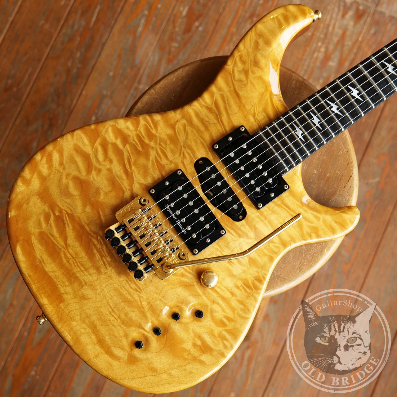 ギター AIRCRAFT NaturalQuiltMapleTopOrderModel AIRCRAFT Natural Quilt Maple Top Order Model（中古）【楽器検索
