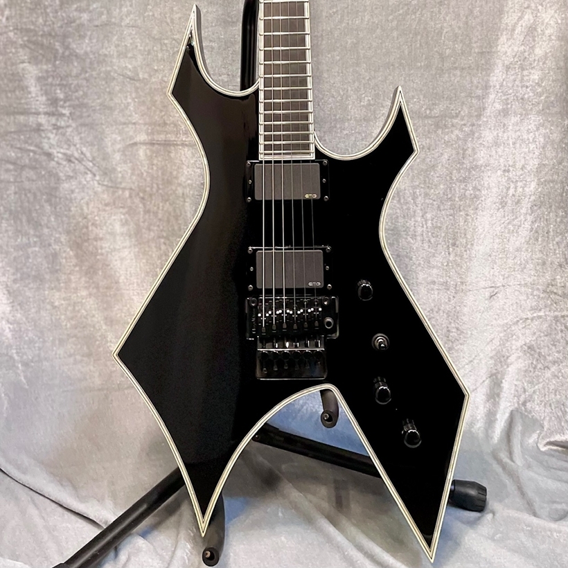 B.C.Rich Warlock NJ Deluxe -Onyx Black- 2008年製【Through
