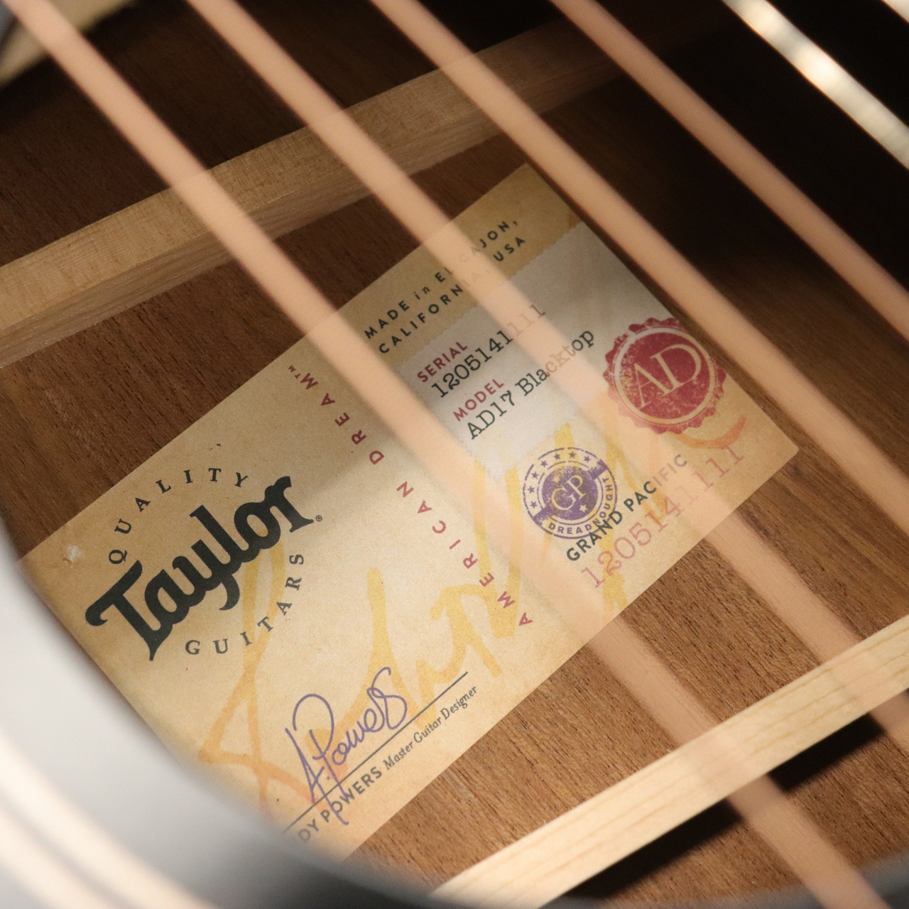 Taylor AD17 Blacktop（B級特価/送料無料）【楽器検索デジマート】
