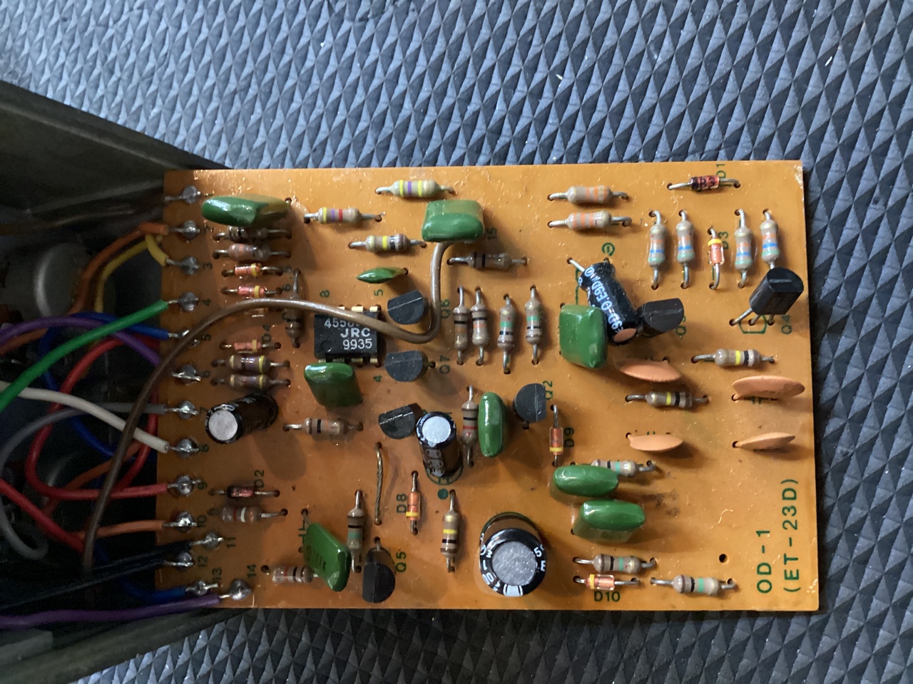 BOSS OD-1 Over Drive /JRC 4558D 銀ネジ 日本製 (ボス オーバー