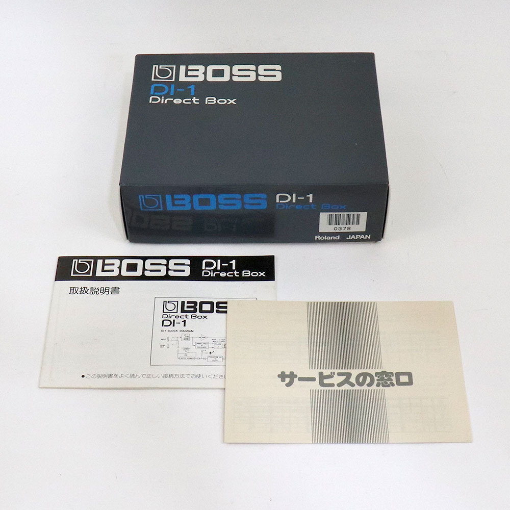 BOSS 【中古】 ダイレクトボックス DIボックス BOSS DI-1 Direct