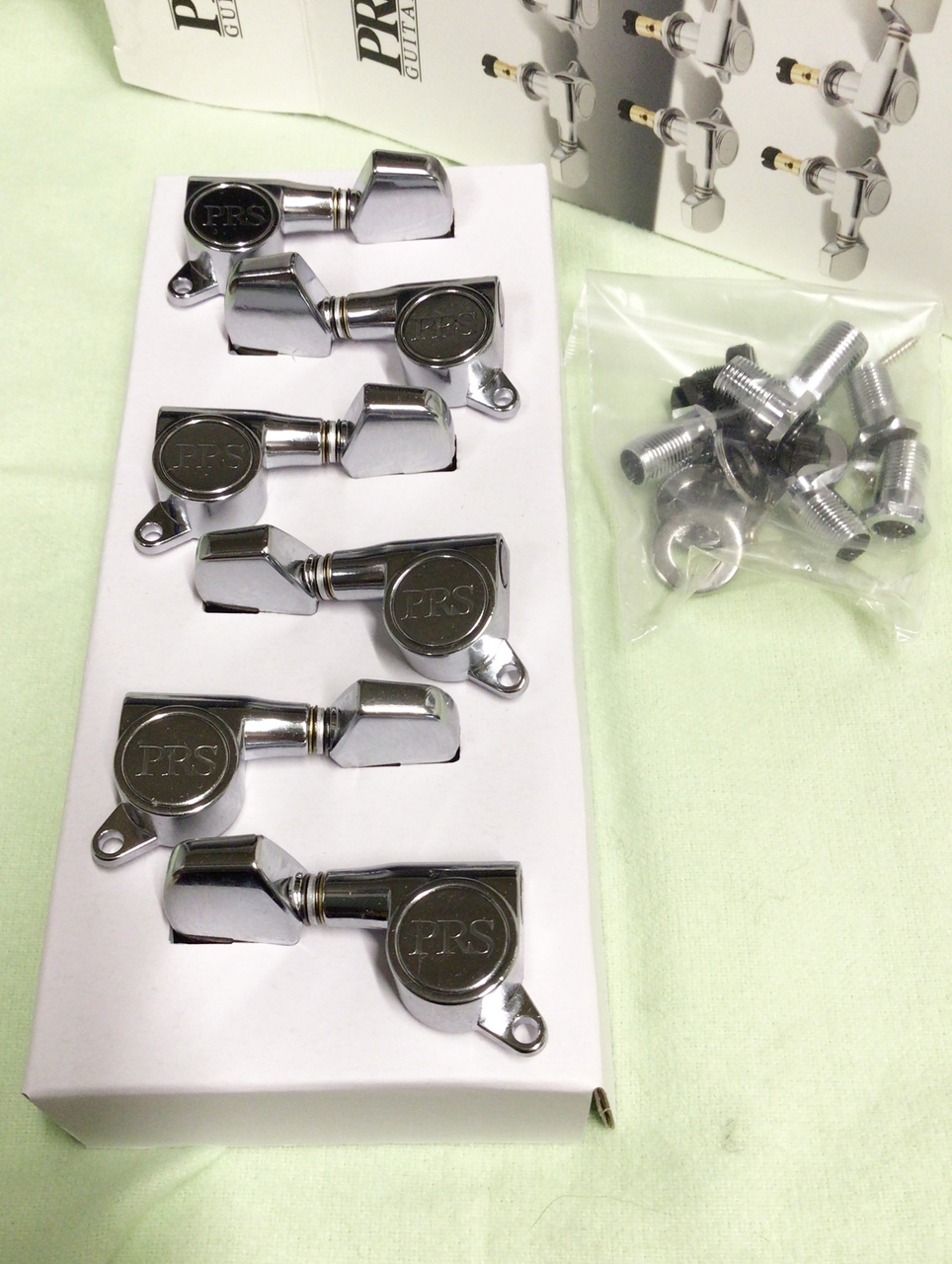 PRS SE CE24【純正ロックペグ交換】 Paul Reed Smith(PRS) PRS SE Locking Tuners, Chrome【PRS純正