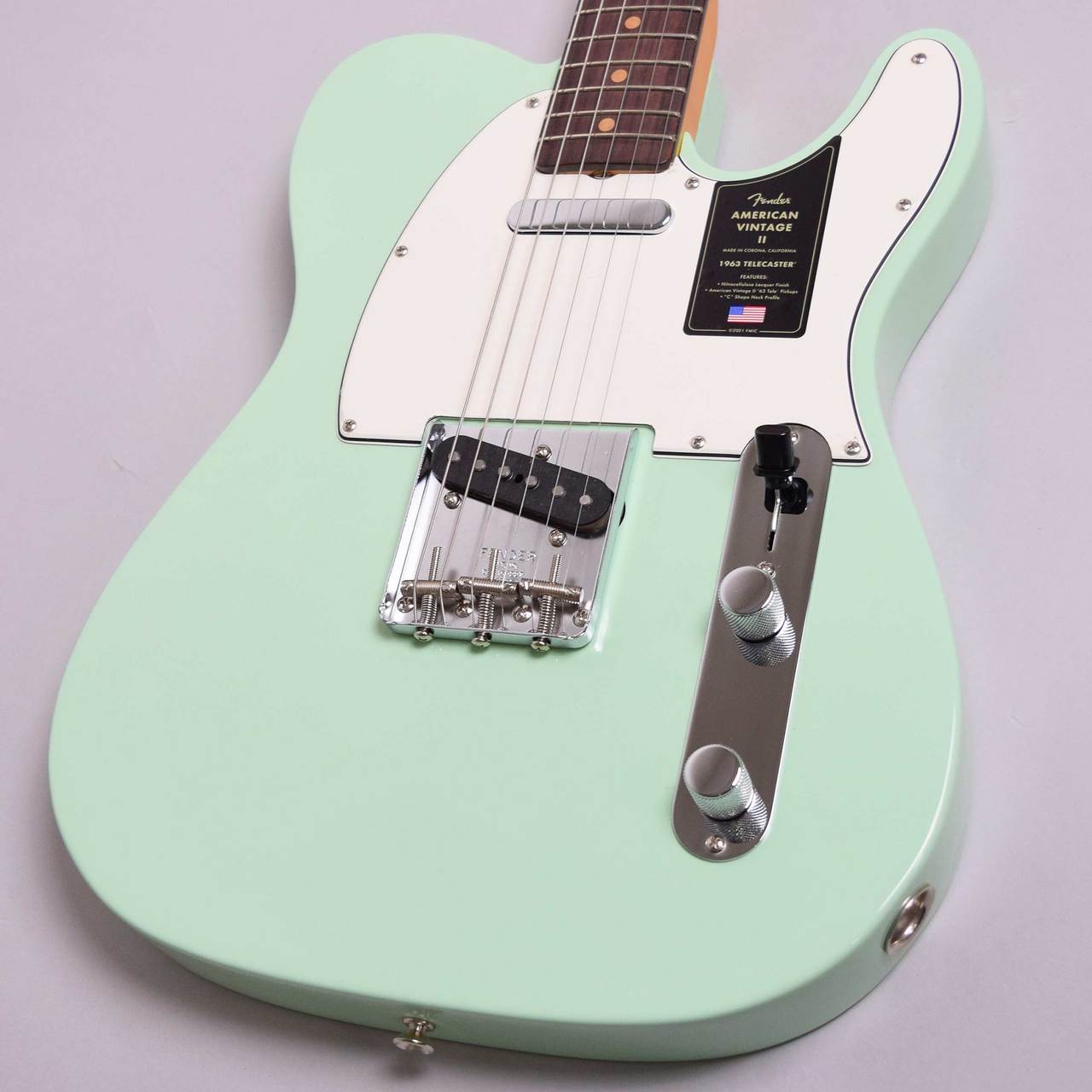 Fender American Vintage II 1963 Telecaster Surf Green エレキギター