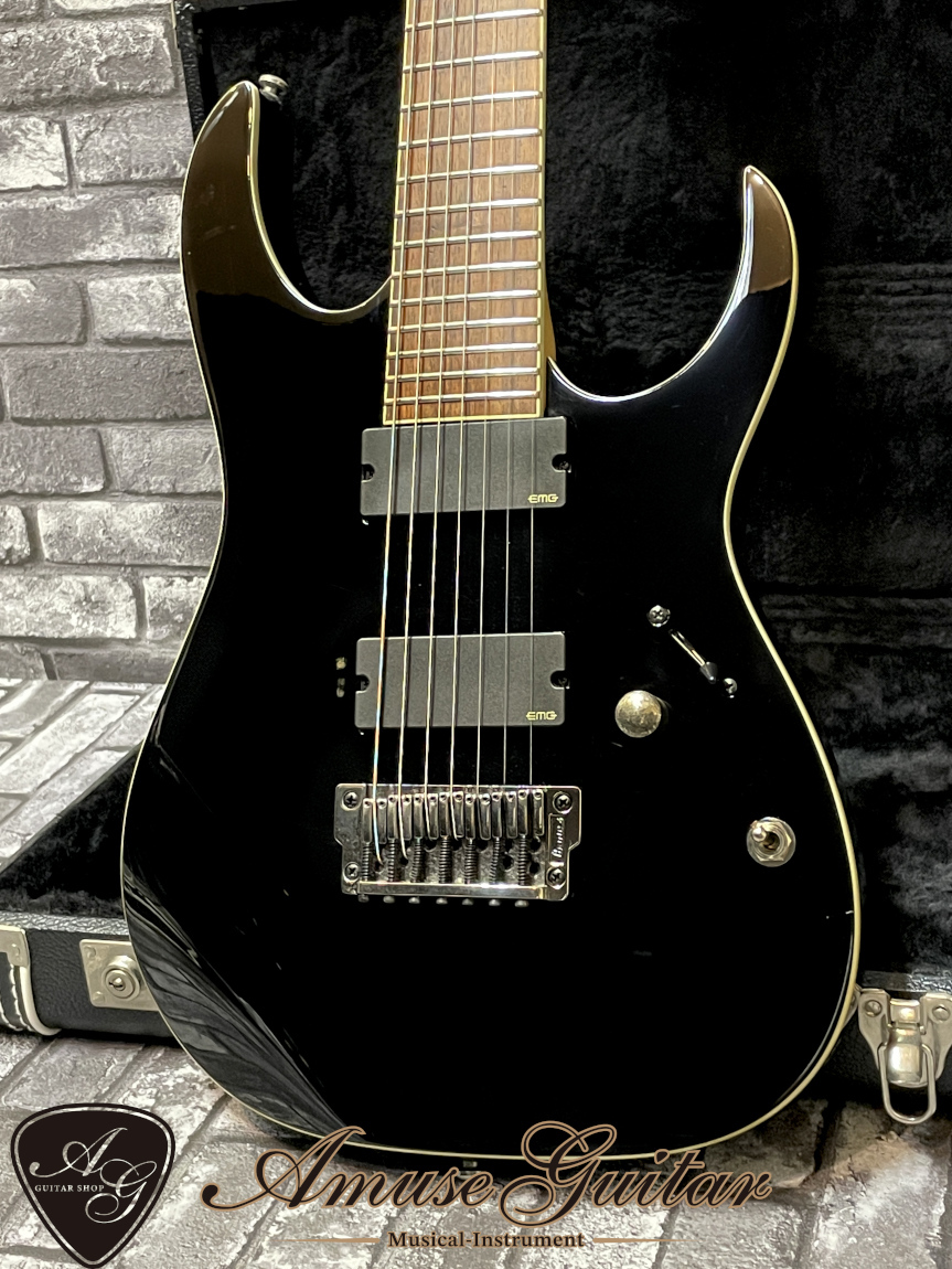 Ibanez RGIR27FE # Black 2016年製【Aggressive sound with kill switch】w/EMG-707  Pickups 3.46kg（中古）【楽器検索デジマート】