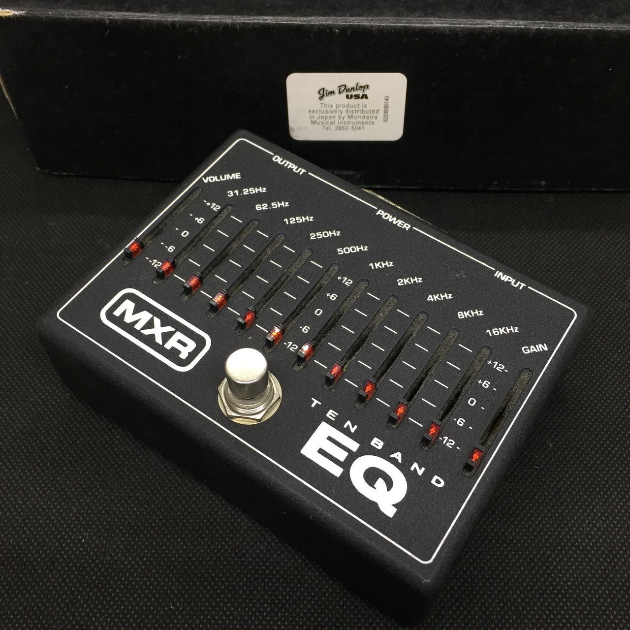 箱・説明書付き美品】MXR M108 Ten Band Graphic EQ 箱・説明書付き美