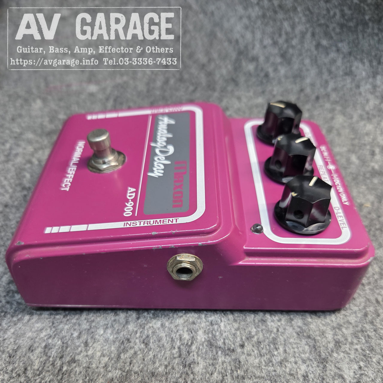 Maxon AD-900 Analog Delay(初期型・MN3005×2 搭載)（中古）【楽器検索