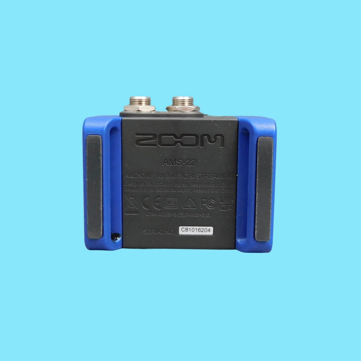 ZOOM AMS-22 オーディオインターフェース 美品 使用回数少 付属品完備