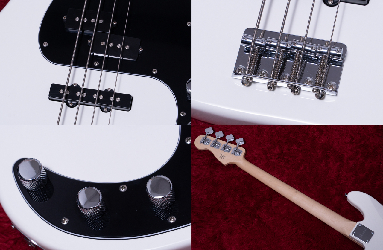 Squier by Fender Affinity Precision Bass PJ Olympic White 3.935kg