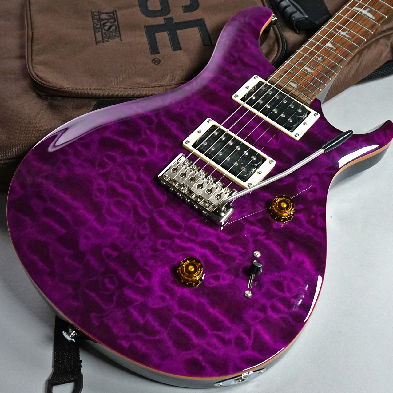Paul Reed Smith(PRS) SE CUSTOM 24 QUILT AT Amethyst（新品