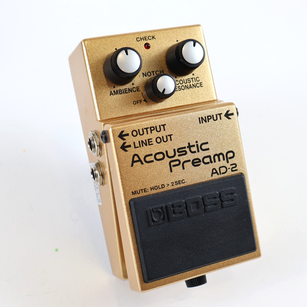 BOSS 【中古】 アコースティックプリアンプ エフェクター BOSS AD-2