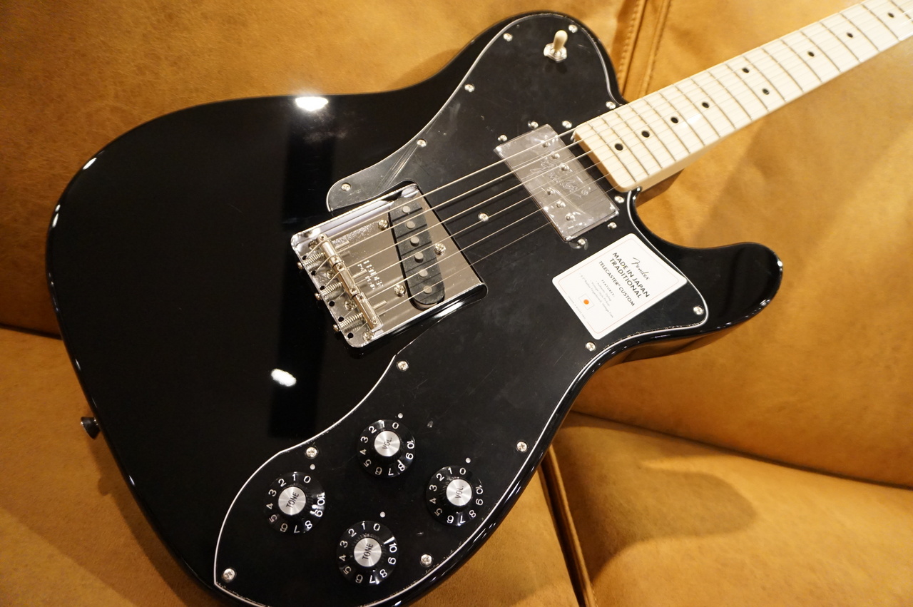 Fender Made in Japan Traditional '70s Telecaster Custom MN BLK 