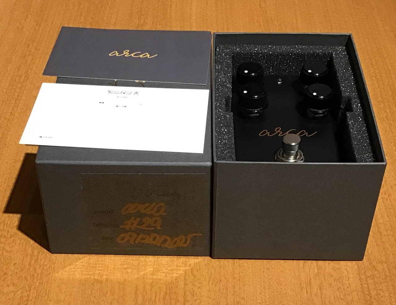 VIRTUES arca【新定義オーバードライブ】【店頭未展示品】#29（新品