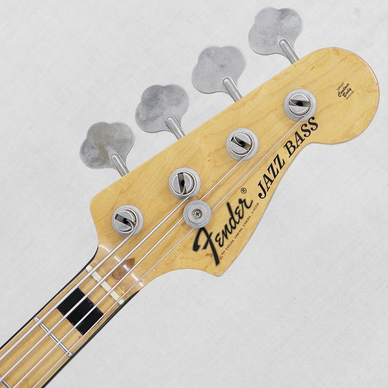 Fender VINTAGE Jazz Bass '72 Black Block & Binding Natural/M