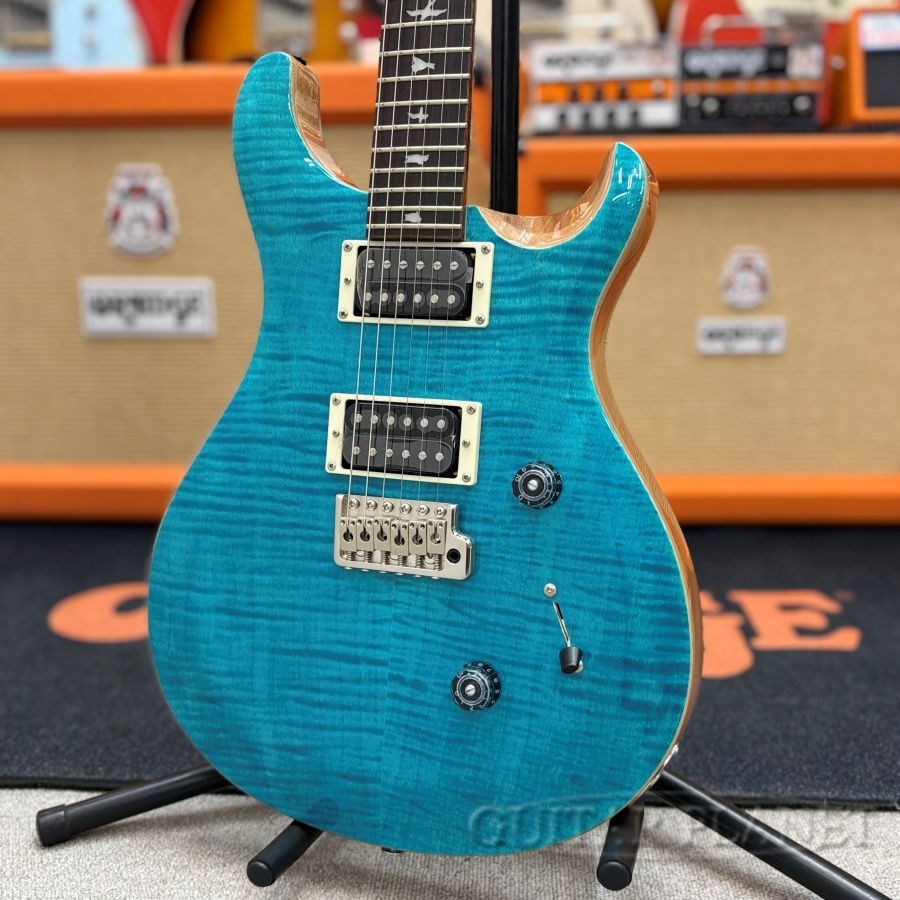 PRS SE SE Custom 24 -Blue Matteo(Natural Back)-【2025年製】【CTI