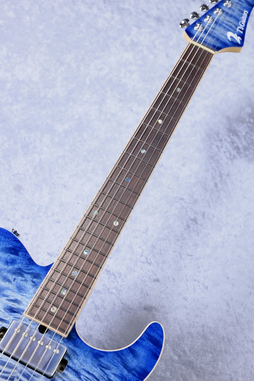 T's Guitars DTL-Hollow 22 ~ Trans Blue Denim Burst ~[約2.74