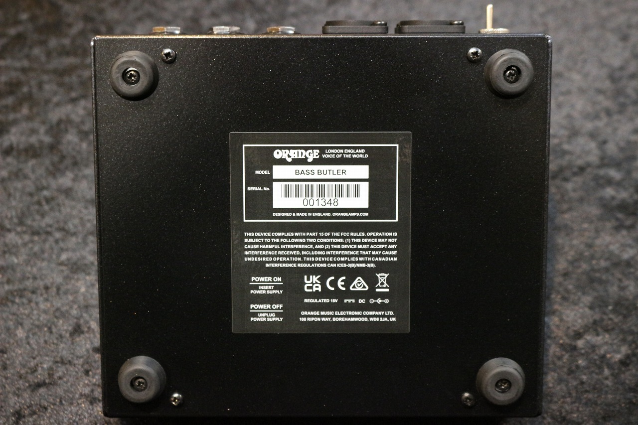 ORANGE Bass Butler (BI-AMP BASS PRE)【ベース用バイアンプシステム