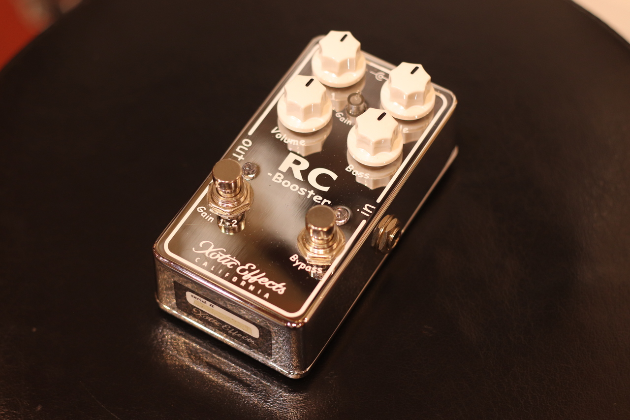 XOTIC エキゾティック RC Booster 中古　美品 XOTIC Bass RC Booster ベース用クリーンブースター/プリアンプ