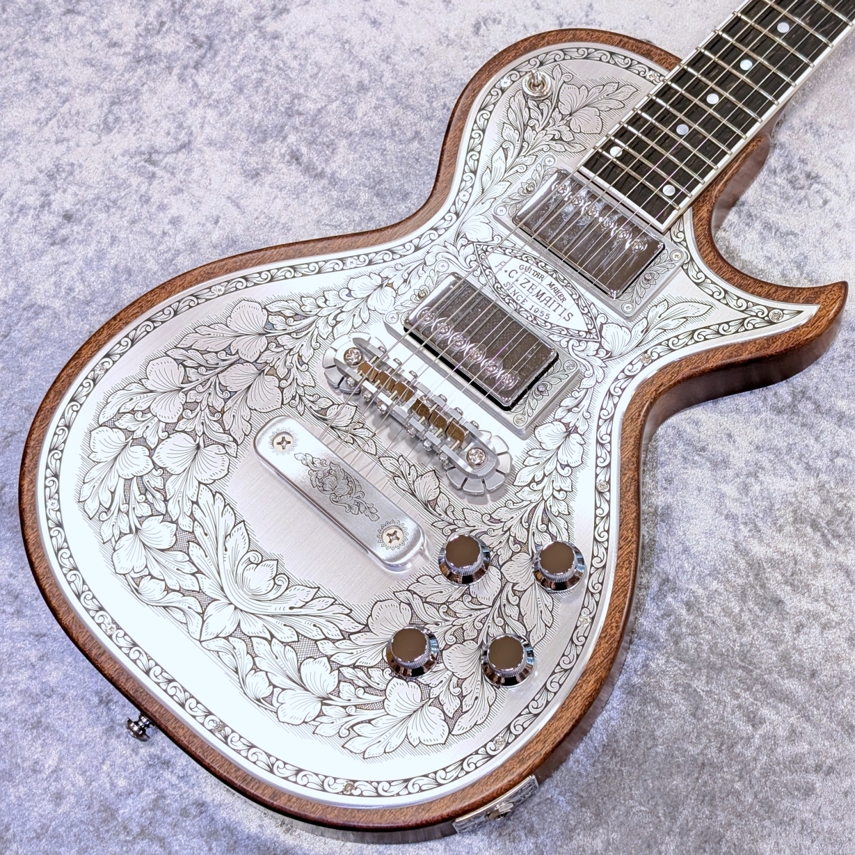 Zemaitis MFG-AC-24 / Natural【3.67kg】【メタルフロント】【日本製