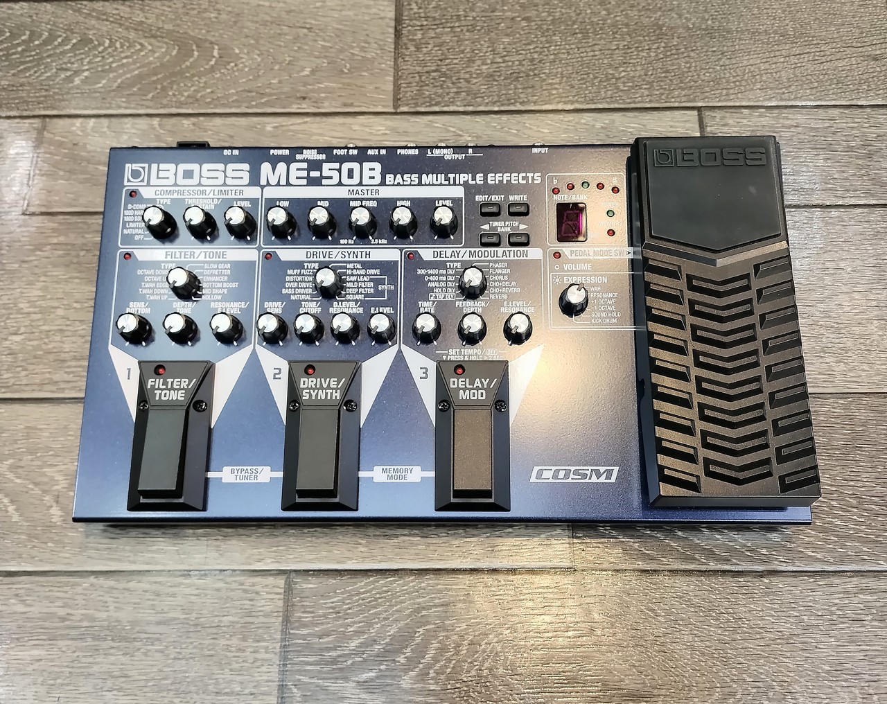 ファッション通販】 BOSS ME-50B ベース用マルチエフェクター 