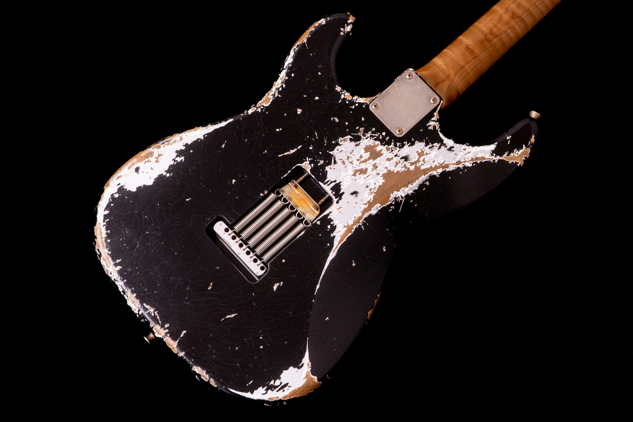 Xotic XSC-2 Black over Silver Heavy Aged 3.3kg #4161【TONIQ横浜