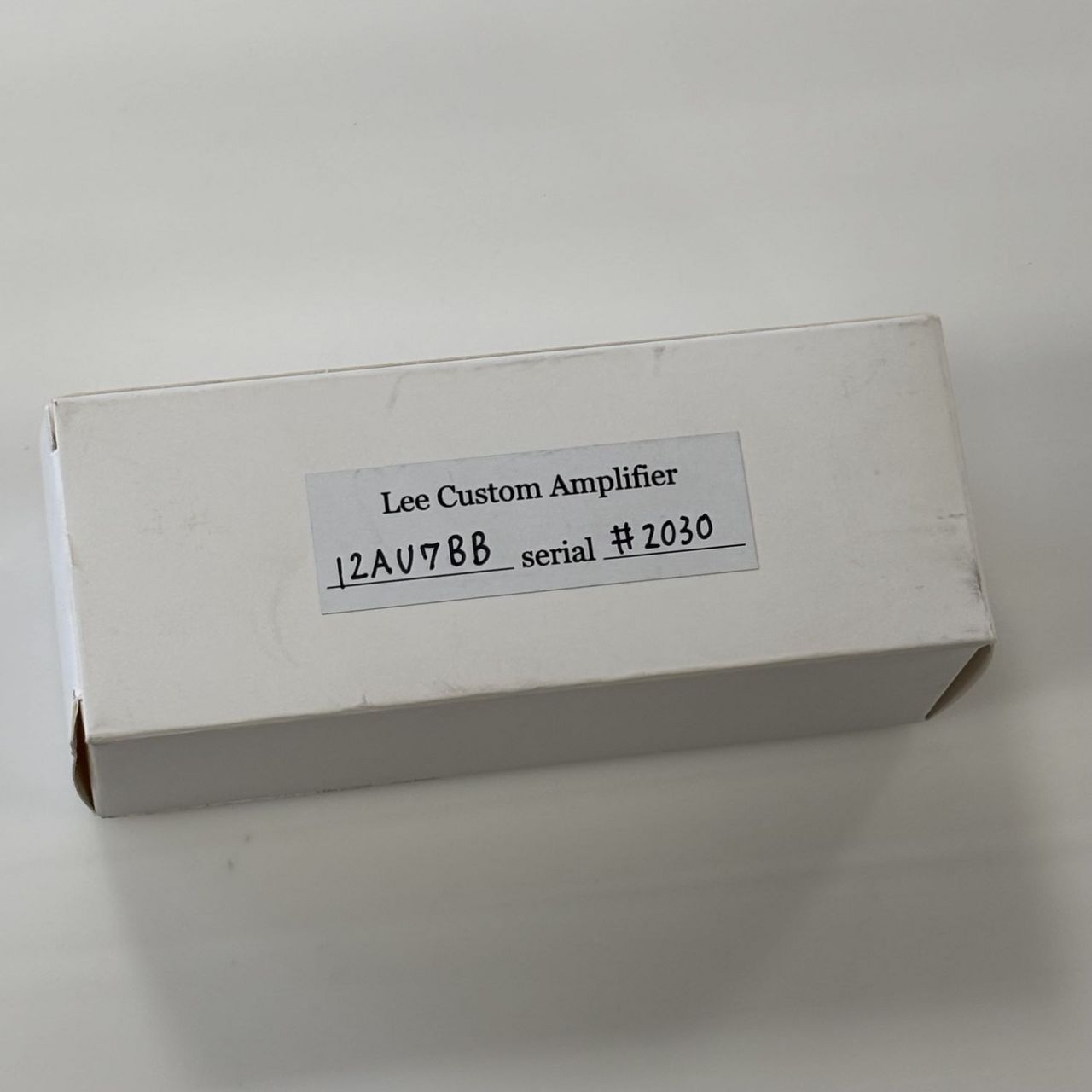 Lee Custom Amplifier LCA 12AU7BB 真空管バッファー・ブースター（B級