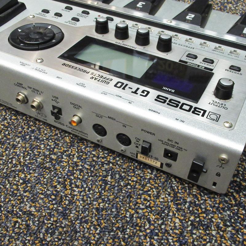 BOSS USED 中古 GT-10 Guitar Effects Processor（中古）【楽器検索