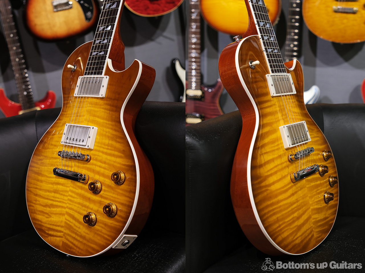 オレンジ色 ソリッドボディ エレキギター 国産ギター界のベテランだけど新星！Saito Guitarsソリッド