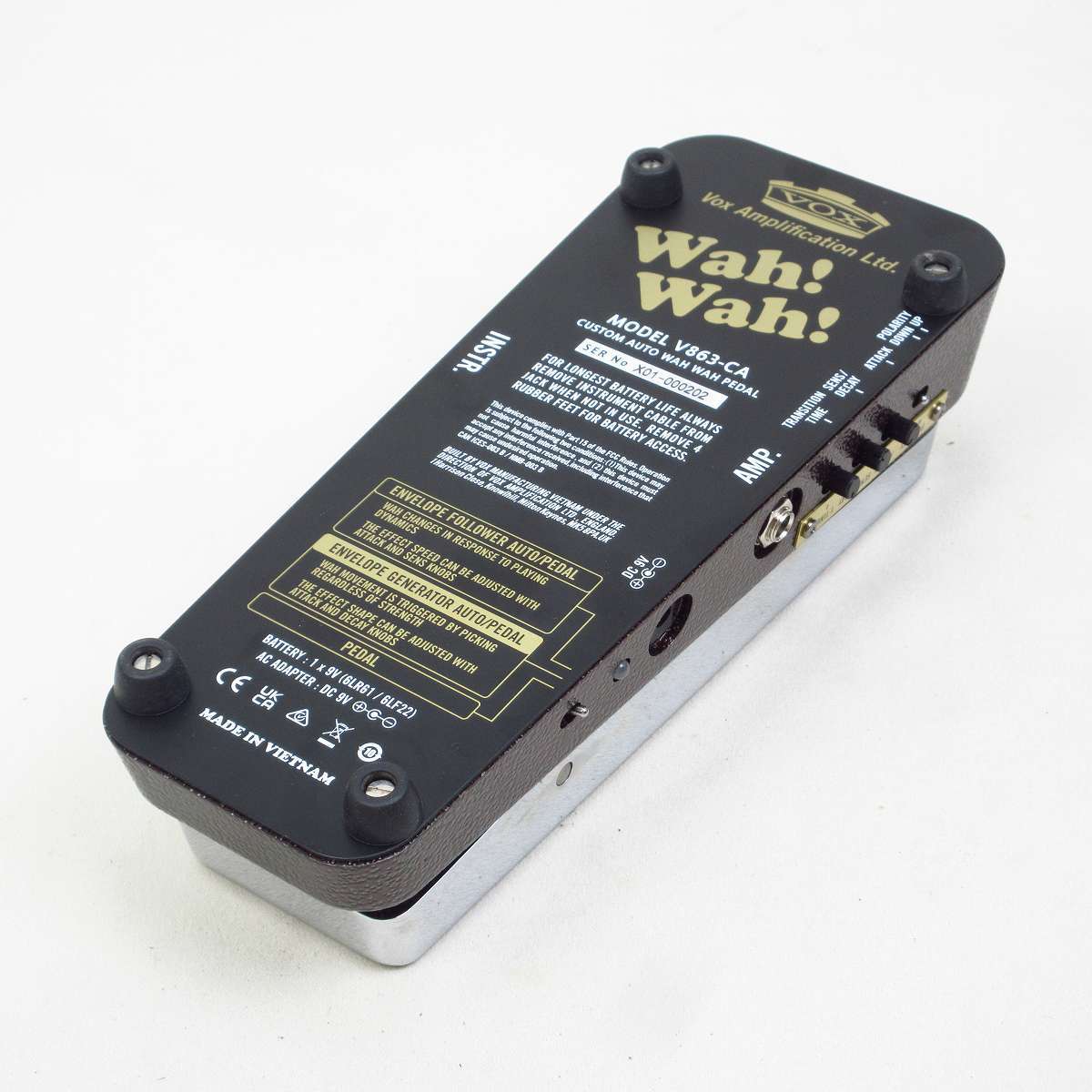 VOX V863-CA ワウペダル 【横浜店】（中古）【楽器検索デジマート】