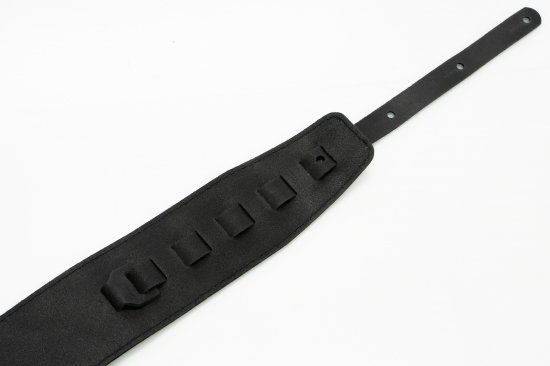 Richter Straps #1557 RAW III CONTOUR WAXY SUEDE BLACK 【横浜店】（新品/送料無料）【楽器検索デジマート】