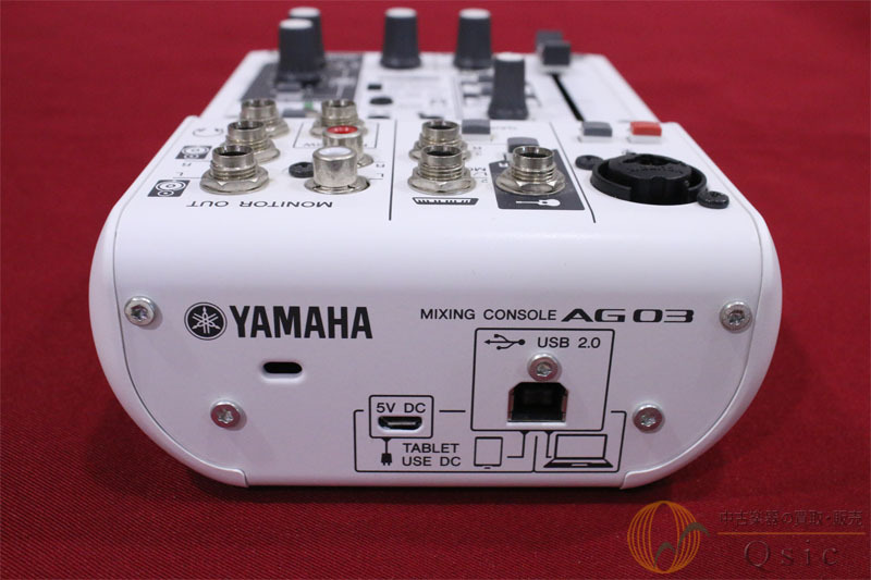 YAMAHA AG03 取扱説明書付き - エフェクター、PA機器