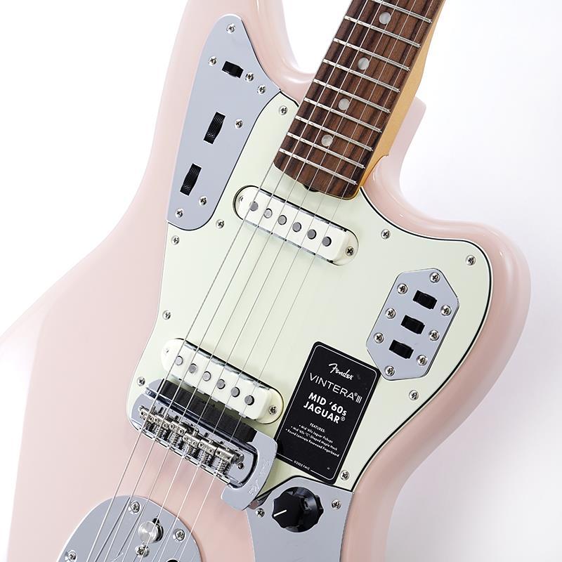 Fender Vintera III Mid '60s Jaguar (Shell Pink/Rosewood)（新品